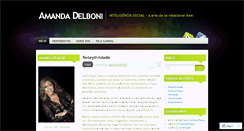 Desktop Screenshot of amandadelboni.com